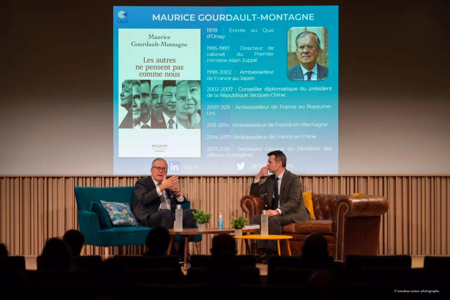 Retour sur la conférence de Maurice Gourdault-Montagne pour CALIF